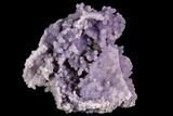 Purple, Druzy, Botryoidal Grape Agate - Indonesia #105546-1